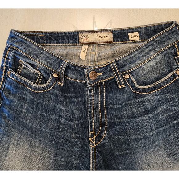 BKE Denim Women's Bootcut Payton Size 29 Embroidery Sequin - Picture 6 of 15